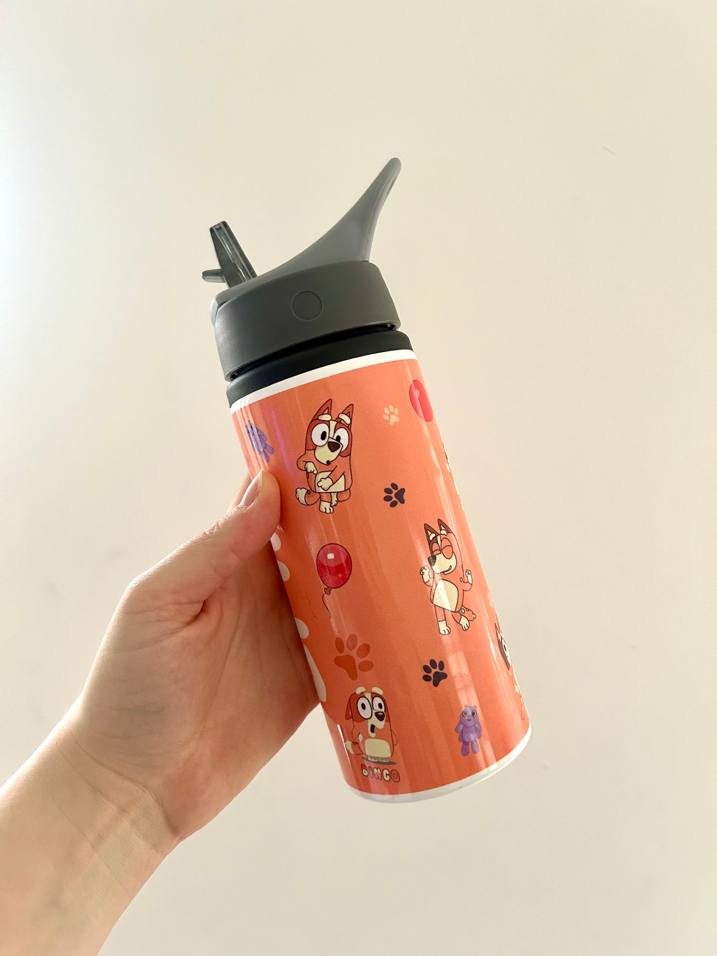 Printed sippy tumbler 600ml.