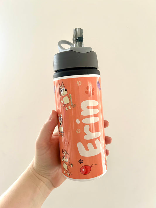 Printed sippy tumbler 600ml.