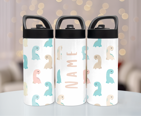 Dinosaur name sippy tumbler.