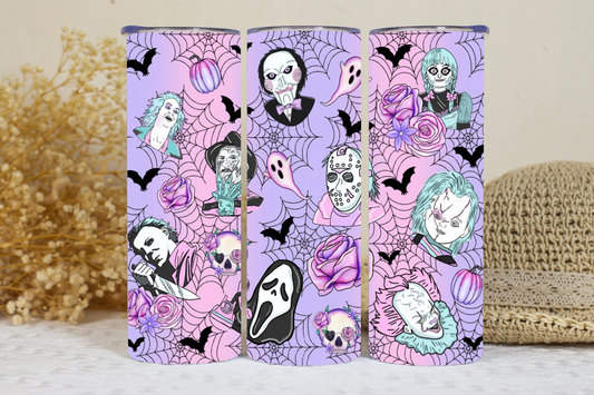 Pastel horror tumbler.