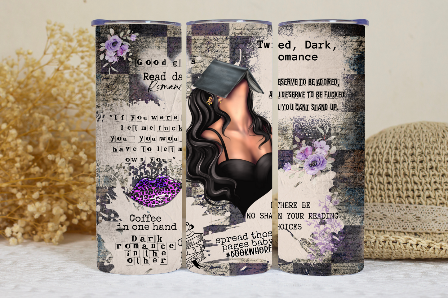 Explicit book tumbler.