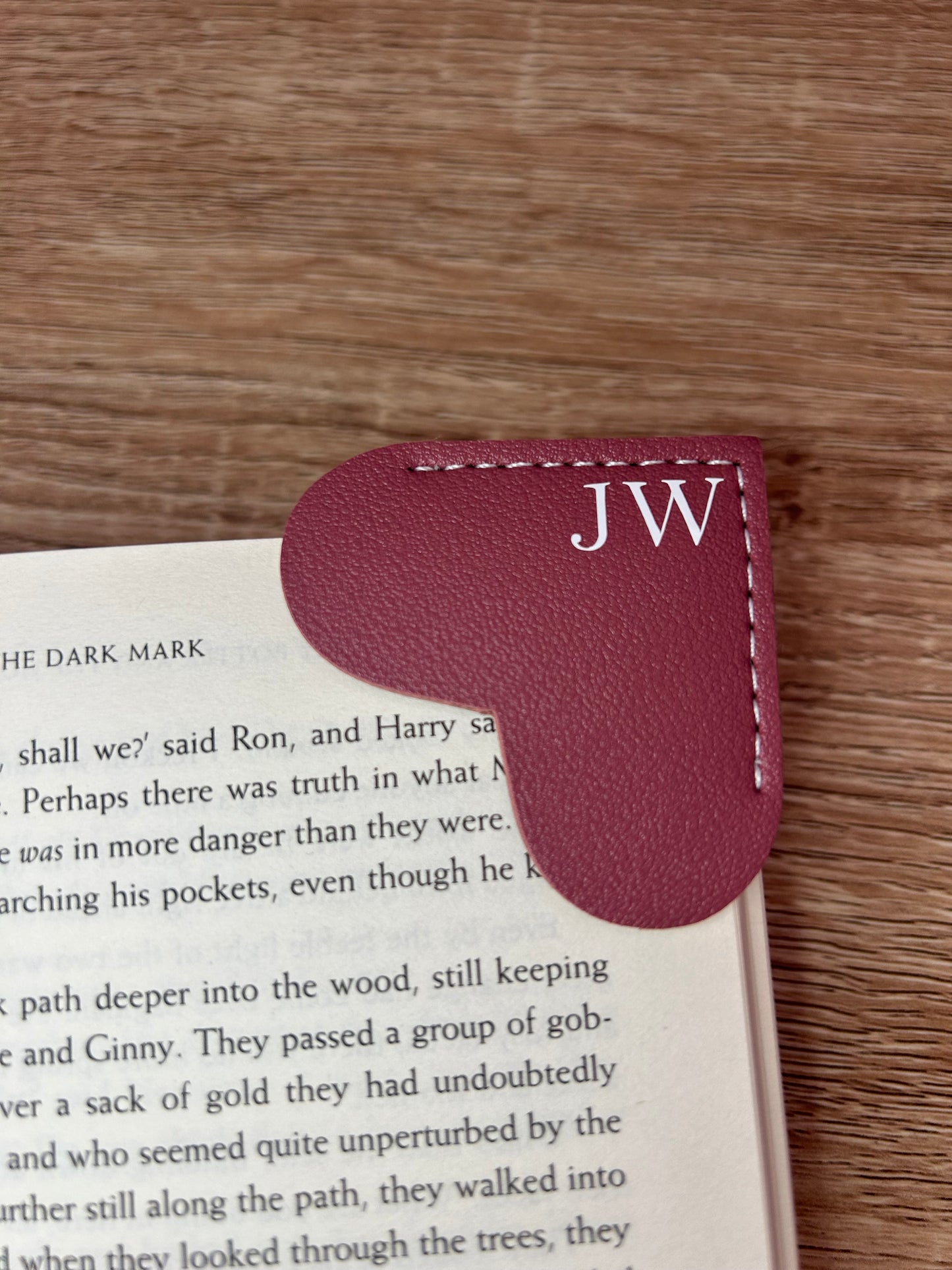 New Heart leather bookmark ‘24.