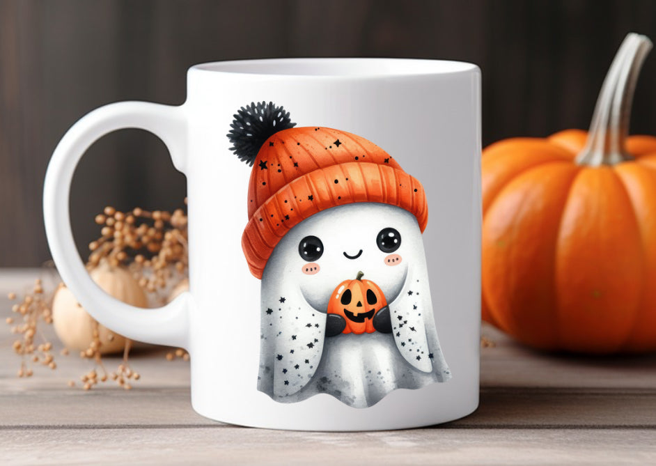 Cute ghost mug.