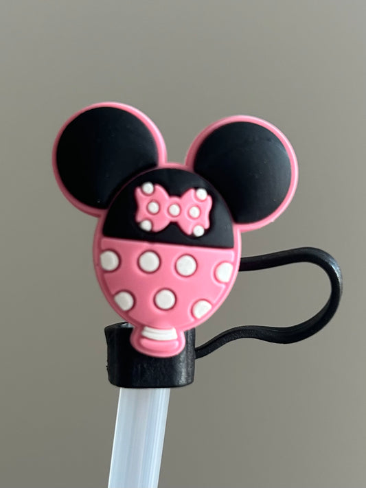 Mouse straw topper.