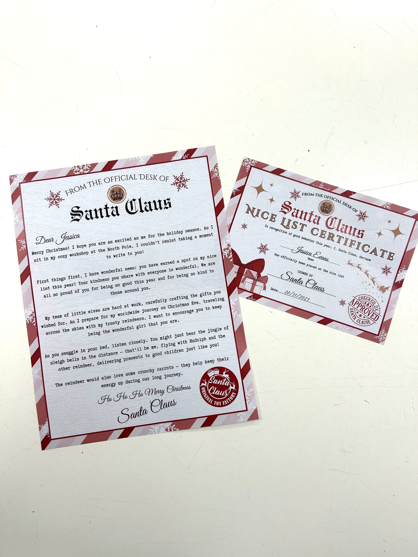 Letter from Santa bundle.